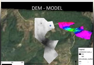 DEM - MODEL
5
Projection : EPSG:32643 - WGS 84 / UTM
 