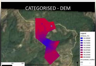 CATEGORISED - DEM
6
Projection : EPSG:32643 - WGS 84 / UTM
 