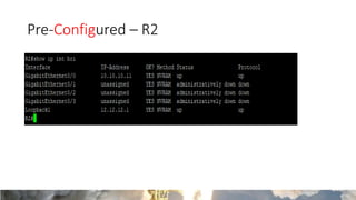 Pre-Configured – R2
 