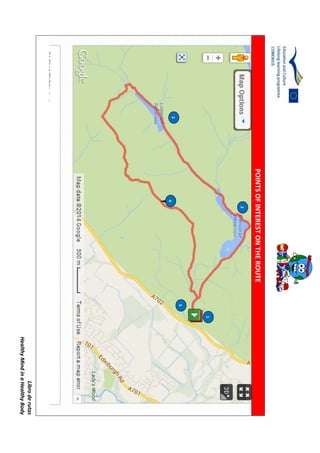 Libroderutas
HealthyMindinaHealthyBody
POINTSOFINTERESTONTHEROUTE
4
5
1
2
3
 