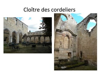 Cloître des cordeliers