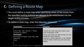 Identify Route Route maps | PPTX