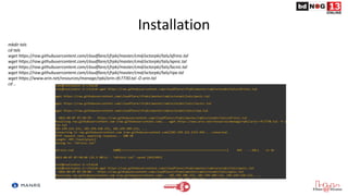Installation
mkdir tals
cd tals
wget https://raw.githubusercontent.com/cloudflare/cfrpki/master/cmd/octorpki/tals/afrinic.tal
wget https://raw.githubusercontent.com/cloudflare/cfrpki/master/cmd/octorpki/tals/apnic.tal
wget https://raw.githubusercontent.com/cloudflare/cfrpki/master/cmd/octorpki/tals/lacnic.tal
wget https://raw.githubusercontent.com/cloudflare/cfrpki/master/cmd/octorpki/tals/ripe.tal
wget https://www.arin.net/resources/manage/rpki/arin-rfc7730.tal -O arin.tal
cd ..
 