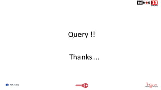 Query !!
Thanks …
 