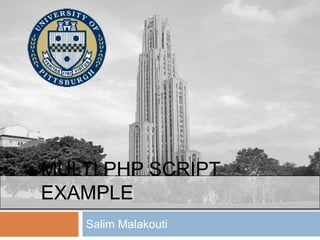SIMPLE ROUTER
Salim Malakouti
 
