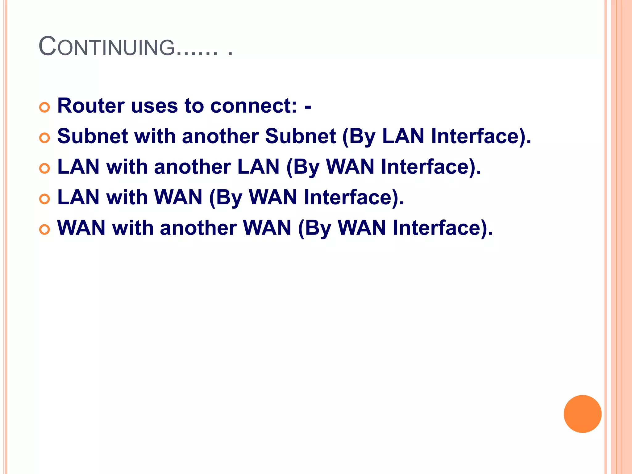 Router | PPT