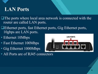 Router configuration | PPTX