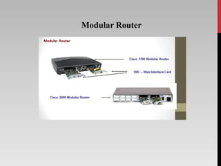 Click Modular Router Architecture Router Full Concept pdf | PPTX