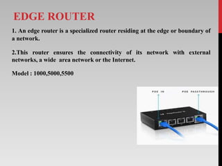 Explain A Edge Router Router Full Concept pdf | PPTX