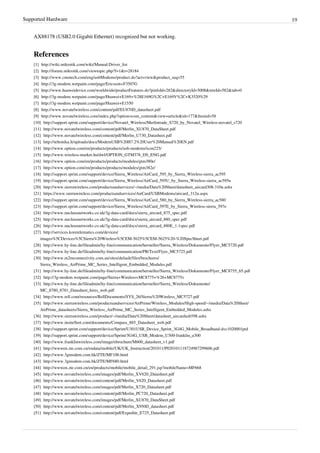 RouterOS supported hardware, sep 2012 | PDF