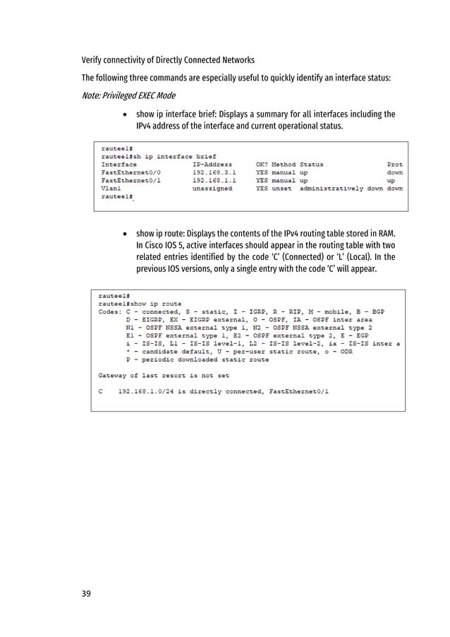Routers and Routing Basic Module 1 | PDF | Computer Networking | Computing