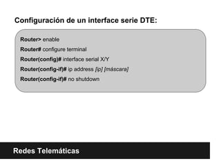 Routers Cisco. Configuración básica | PDF