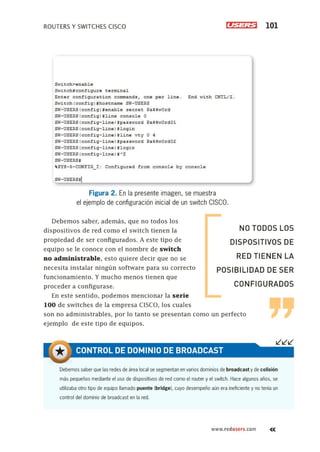 Routers y switches cisco