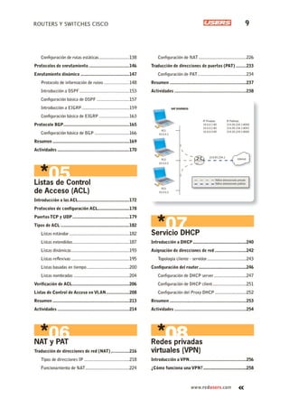 Routers y switches cisco