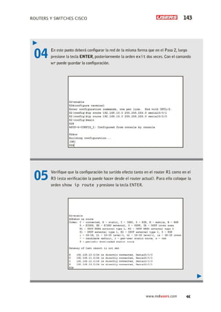 Routers y switches cisco