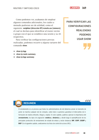 Routers y switches cisco