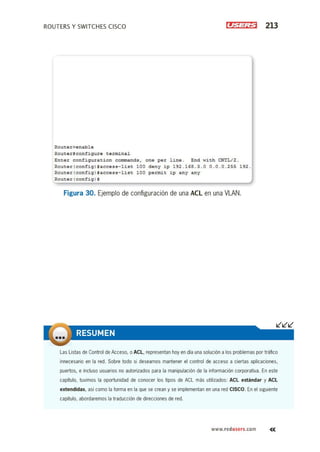 Routers y switches cisco