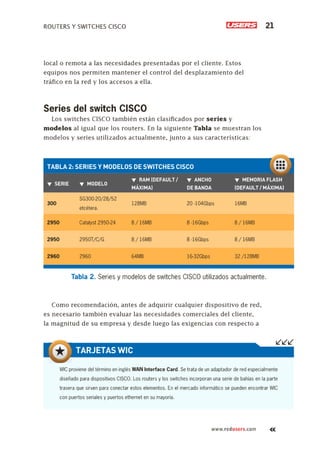 Routers y switches cisco