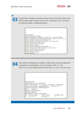 Routers y switches cisco