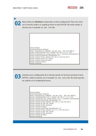 Routers y switches cisco