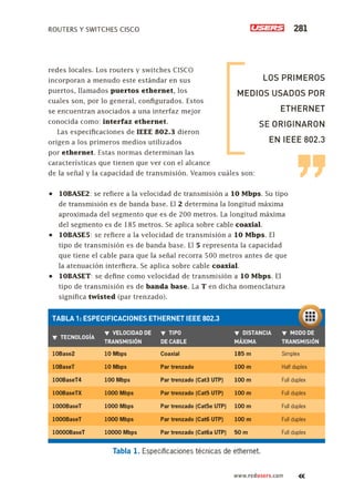 Routers y switches cisco