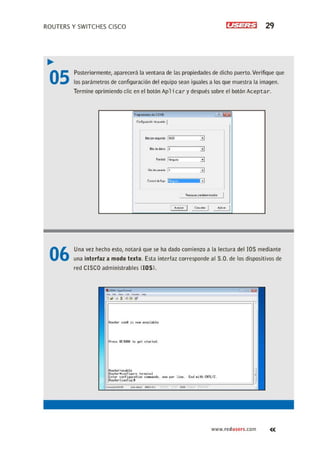 Routers y switches cisco