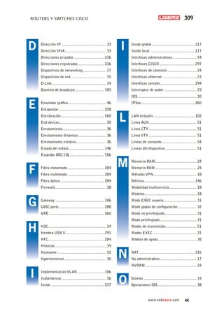 Routers y switches cisco