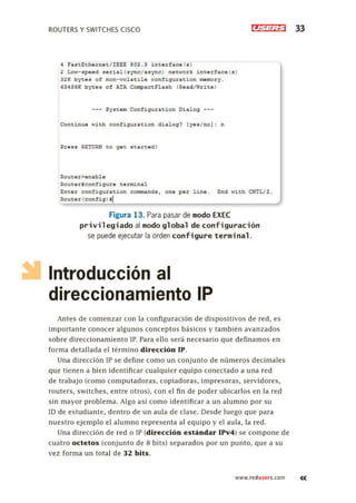 Routers y switches cisco