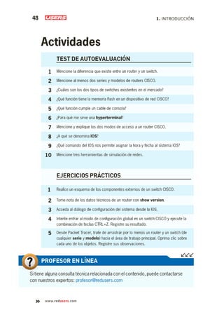 Routers y switches cisco