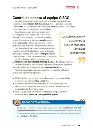 Routers y switches cisco