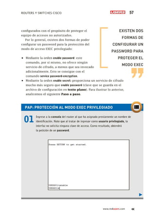 Routers y switches cisco