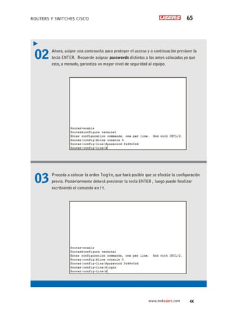 Routers y switches cisco