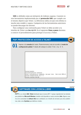 Routers y switches cisco