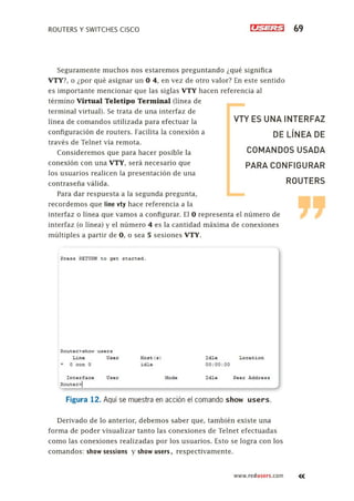 Routers y switches cisco
