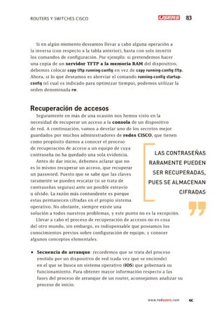 Routers y switches cisco