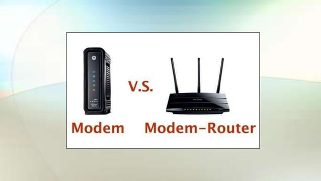 Router vs Modem-A Complete Comparison | PPTX | Computing | Technology ...