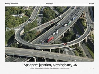 16
|
Routes
Manage Train Learn Power Pics
Spaghettijunction,Birmingham,UK
https://www.flickr.com/photos/highwaysagency/6194409693/
 