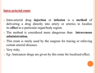 Routes of Administration | PPTX