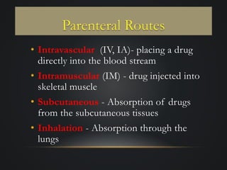 Routes of drug administrations : Dr Rahul Kunkulol's Power point ...