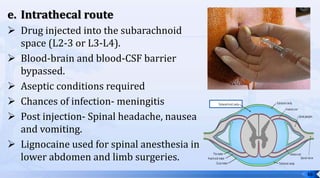 Routes of drug administra | PPTX