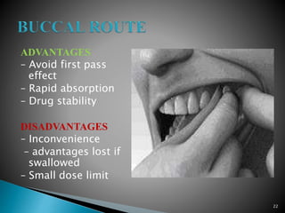 Routes of drug administration | PPTX