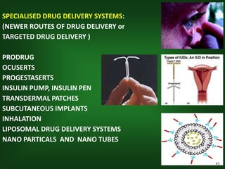 Routes of drug administration | PPTX