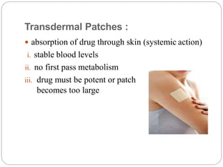 Routes of drug administration as | PPTX