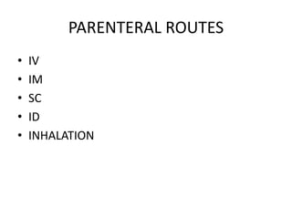 ROUTES OF DRUG ADMINISTRATION .pptx