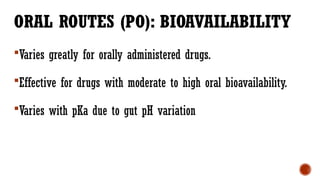 ROUTES OF DRUG ADMINISTRATION - ENTERIC ROUTE (E).pptx