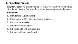Comprehensive Overview of Drug Administration Routes and Their ...