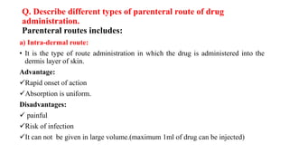 Comprehensive Overview of Drug Administration Routes and Their ...