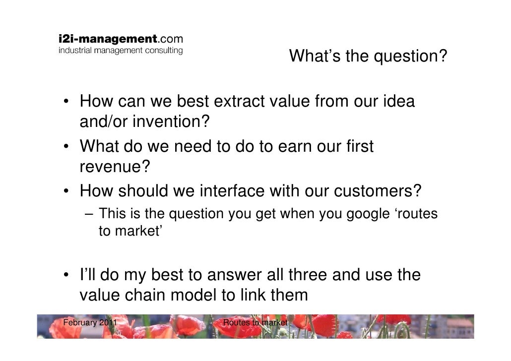 Routes To Market