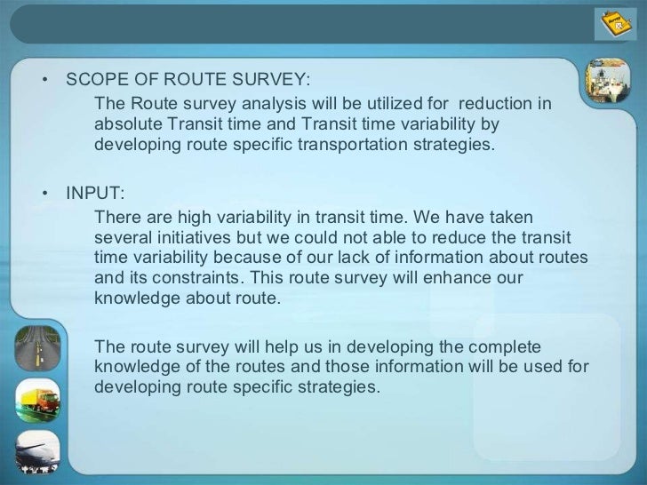 Route Survey