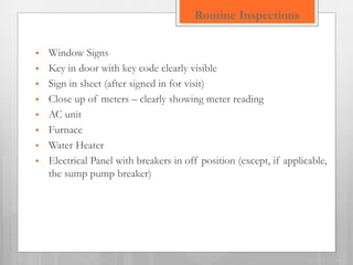 Routine inspections-power-point | PPTX